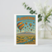 Albuquerque New Mexico Briefkaart (Staand voorkant)