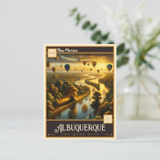 Albuquerque, New Mexico |  Briefkaart (Staand voorkant)