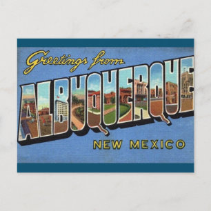 Albuquerque New Mexico Briefkaart