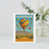 Albuquerque New Mexico Briefkaart (Staand voorkant)