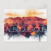 Albuquerque New Mexico Briefkaart (Voorkant)