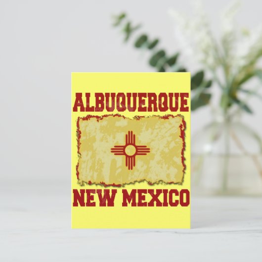 Albuquerque, New Mexico Briefkaart (Staand voorkant)