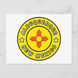 Albuquerque New Mexico Briefkaart