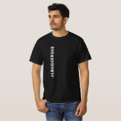 Albuquerque New Mexico CMYK Glitch Type T-shirt (Voorkant volledig)