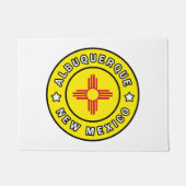 Albuquerque New Mexico Deurmat (Voorkant)