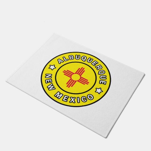 Albuquerque New Mexico Deurmat (Schuin)