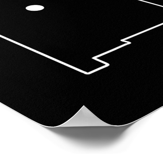 Albuquerque New Mexico Funny Phonetic Gag Gift  Poster (Hoek)