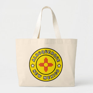 Albuquerque New Mexico Grote Tote Bag