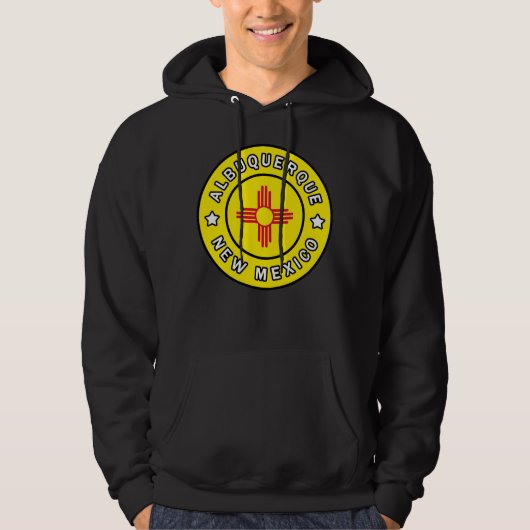 Albuquerque New Mexico Hoodie (Voorkant)