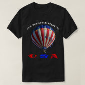 Albuquerque New Mexico Hot Air ballon Fiesta T-shirt (Design voorkant)