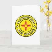 Albuquerque New Mexico Kaart (Gele Bloem)