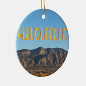 Albuquerque New Mexico Keramisch Ornament (Rechts)