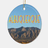 Albuquerque New Mexico Keramisch Ornament (Links)