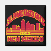 Albuquerque, New Mexico Magneet (Voorkant)