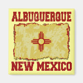 Albuquerque, New Mexico Magneet (Voorkant)