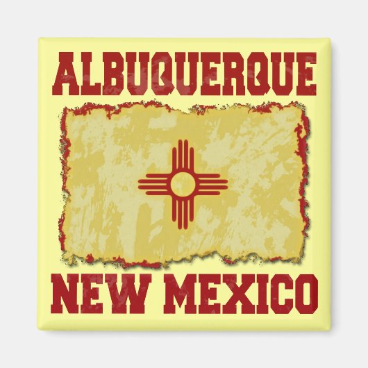 Albuquerque, New Mexico Magneet (Voorkant)
