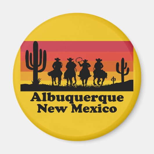  Albuquerque New Mexico Magneet (Voorkant)