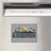 Albuquerque New Mexico Magneet (Insitu (Vaatwasser))