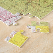 Albuquerque New Mexico Map (1987) Legpuzzel (Zijkant)