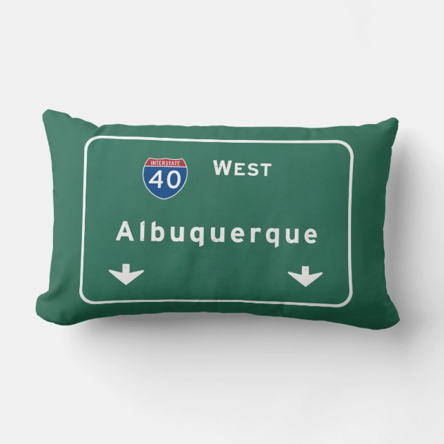 Albuquerque New Mexico nm Interstate Highway : Kussen (Voorkant)