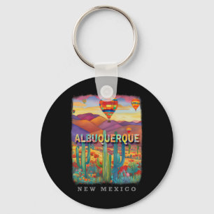 Albuquerque New Mexico Nm Woestijnoase Sd316 Sleutelhanger