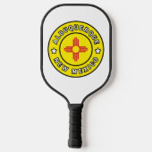 Albuquerque New Mexico Pickleball Paddle (Achterkant)
