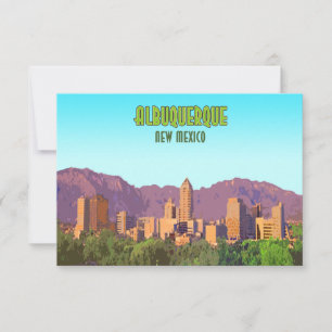 Albuquerque New Mexico platte Kaart