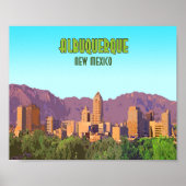 Albuquerque New Mexico  Poster (Voorkant)