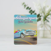 Albuquerque New Mexico reisposter. (Staand voorkant)