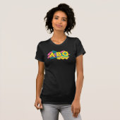 Albuquerque, New Mexico Retro 90s Logo T-Shirt (Voorkant volledig)