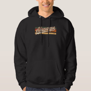 Albuquerque New Mexico Retro New Mexico 70 Hoodie