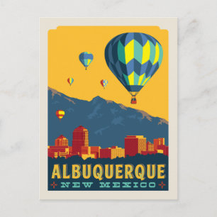 Albuquerque, New Mexico   Save the date Aankondigingskaart