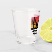 Albuquerque New Mexico Shot Glas (Links)