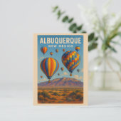 Albuquerque New Mexico Skies Briefkaart (Staand voorkant)