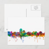 Albuquerque New Mexico Skyline Briefkaart (Voorkant / Achterkant)