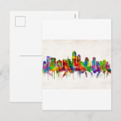 Albuquerque New Mexico Skyline Feestdagenkaart (Voorkant / Achterkant)