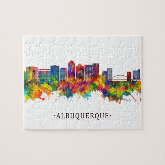 Albuquerque New Mexico Skyline Legpuzzel (Horizontaal)