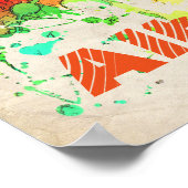 Albuquerque New Mexico Skyline-SG Poster (Hoek)