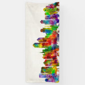 Albuquerque New Mexico Skyline Spandoek (Verticaal)