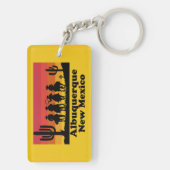  Albuquerque New Mexico Sleutelhanger (achterkant)