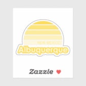 Albuquerque New Mexico Sticker (Vel)