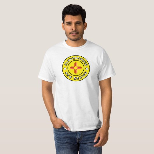 Albuquerque New Mexico T-shirt (Voorkant volledig)