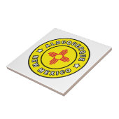 Albuquerque New Mexico Tegeltje (Zijkant)