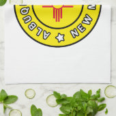 Albuquerque New Mexico Theedoek (Gevouwen)