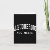 Albuquerque - New Mexico - Throwback Design - Clic Kaart (Voorkant)