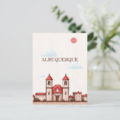 Albuquerque New Mexico Travel Briefkaart (Staand voorkant)