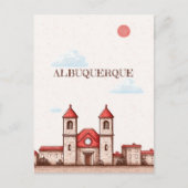 Albuquerque New Mexico Travel Briefkaart (Voorkant)