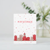 Albuquerque New Mexico Travel Briefkaart (Staand voorkant)