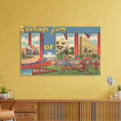 Albuquerque, New Mexico - Universiteit van NM Canvas Afdruk (Insitu (Woonkamer))