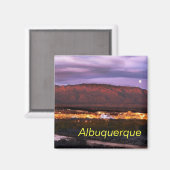 Albuquerque nieuwe Mexico magneet (Voorkant / Achterkant)